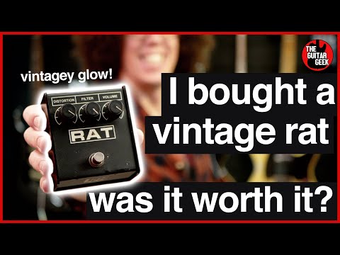 Review RAT (1987): Pro Co RAT: ¡Un pedal con historia!