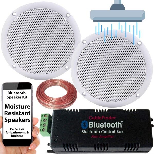 Kit de Sonido Ambiente: Altavoces de Techo con Bluetooth para un Sonido envolvente