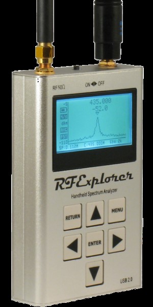 RF Explorer: El analizador de espectro portátil y asequible para todos