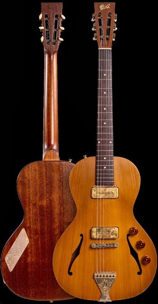 Review Standard Build Cedar Of Lebanon Cut: La Little Sister: una guitarra eléctrica estándar de B&G hecha de cedro del Líbano